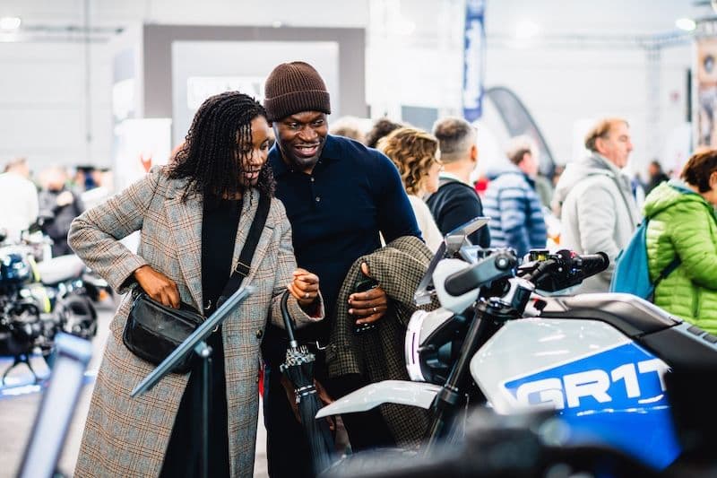 GR1T Motorcycles presents three electric motorcycle models at a record-breaking Verona Motorcycle Exhibition